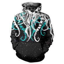 Load image into Gallery viewer, 2019 Men&#39;s Vintage Ethnic 3D Printed Pattern Hoodie Hooded Loose Long Sleeve Top Casual Tracksuit Pullover Hoodies Male Hoodie