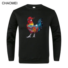 Load image into Gallery viewer, 2019 New Fashion Rooster Sweatshirts Men&#39;s Autumn Winter Print Sweatshirt Warm Fleece Hoodie Male Harajuku Pullove C72
