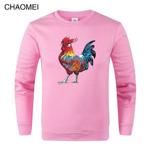 Load image into Gallery viewer, 2019 New Fashion Rooster Sweatshirts Men&#39;s Autumn Winter Print Sweatshirt Warm Fleece Hoodie Male Harajuku Pullove C72